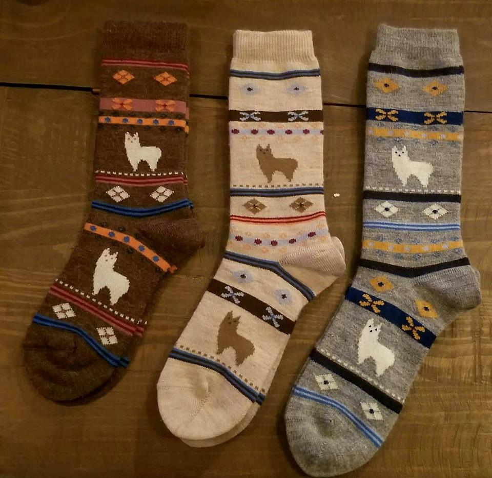 Adorable Alpaca Wool Socks - Ultra Soft, Warm & Eco-Friendly Winter Socks for Women & Men - Perfect for Cold Weather, Hiking & Home Comfort