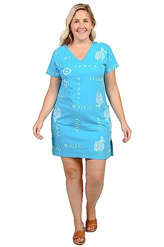 Turquoise Vneck