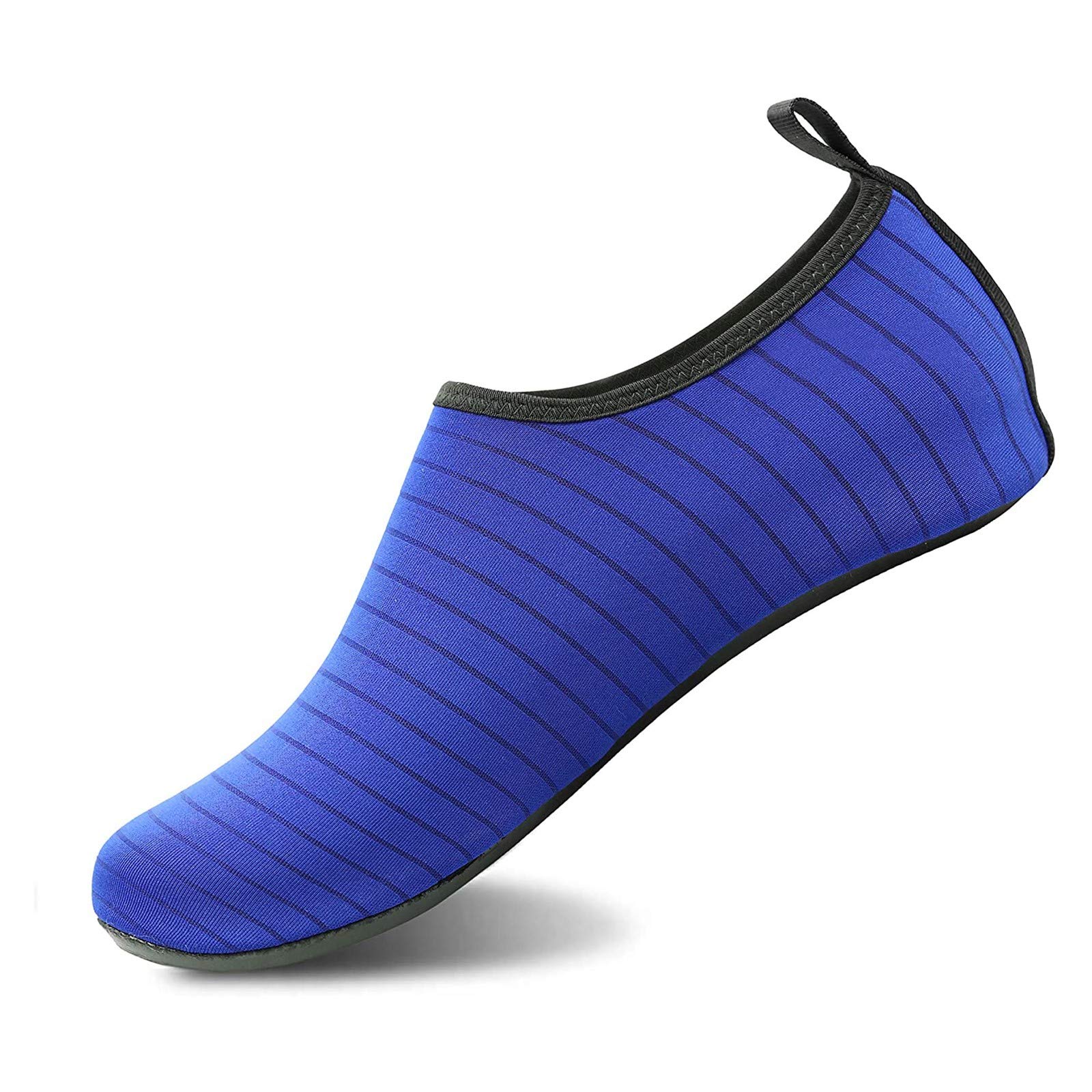 **Non-Slip Water Shoes for Women - Breathable Aqua Socks for Beach, Swimming, Yoga & Surfing - Lightweight Summer Sneakers for Outdoor Activities (Navy, Size 12)**    *Perfect for beach vacations, poolside lounging, water sports, yoga sessions, and casual summer wear.*