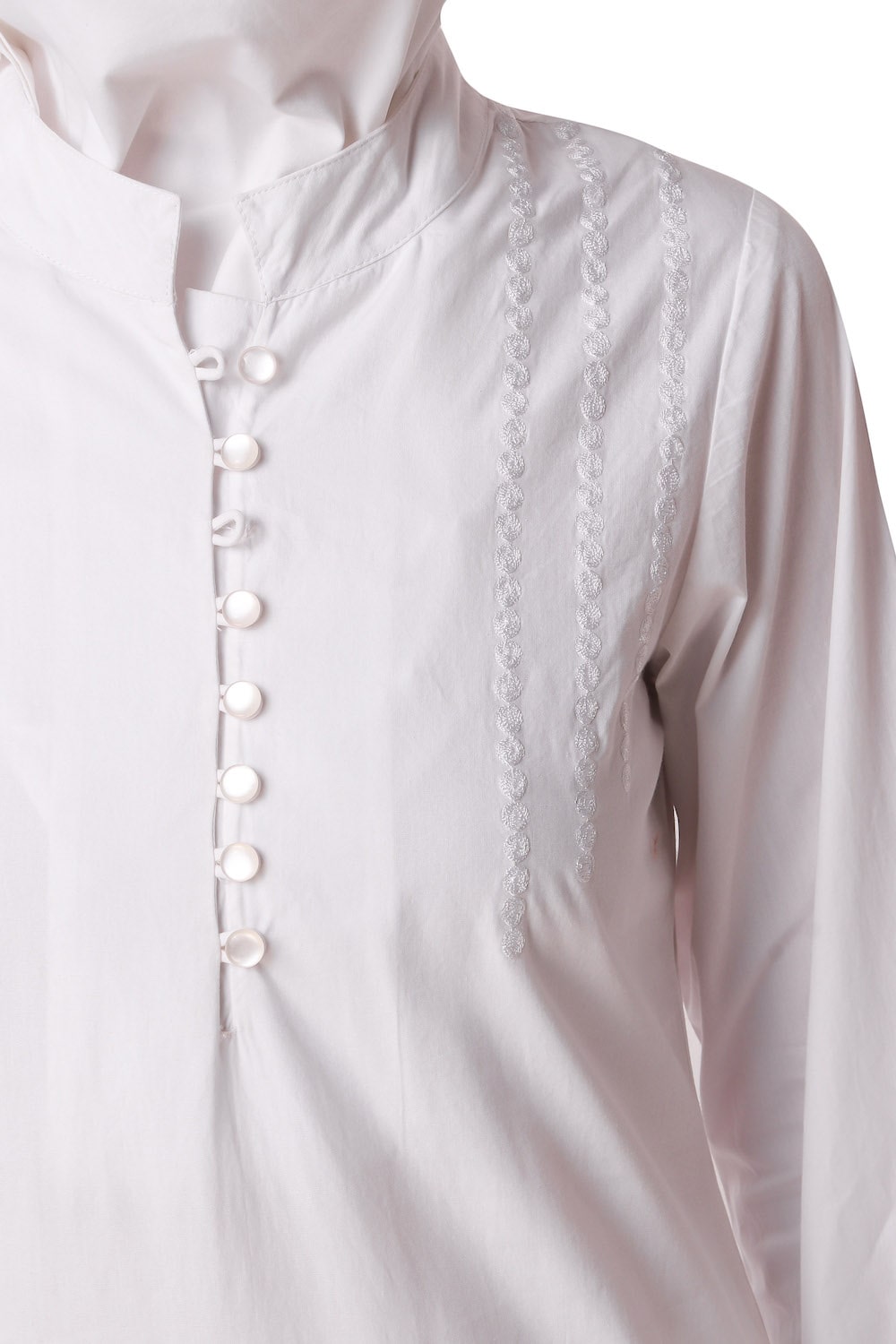 Hajna White Cotton Salwar Kameez - Traditional Indian Suit for Women | Comfortable & Breathable Cotton Outfit | Perfect for Festivals, Weddings & Special Occasions