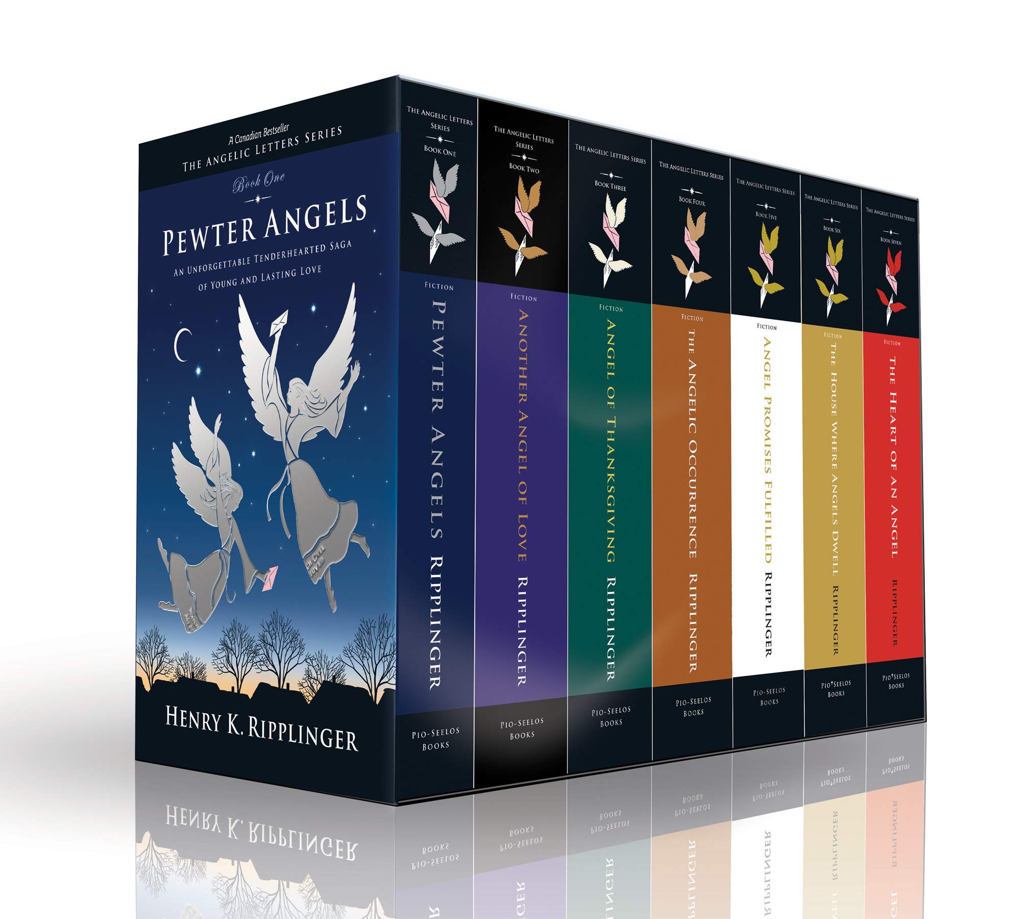 Complete Angelic Letters Series Box Set (Books 1-7) - Fantasy Novel Collection for Adults, Perfect for Book Clubs & Gift Giving