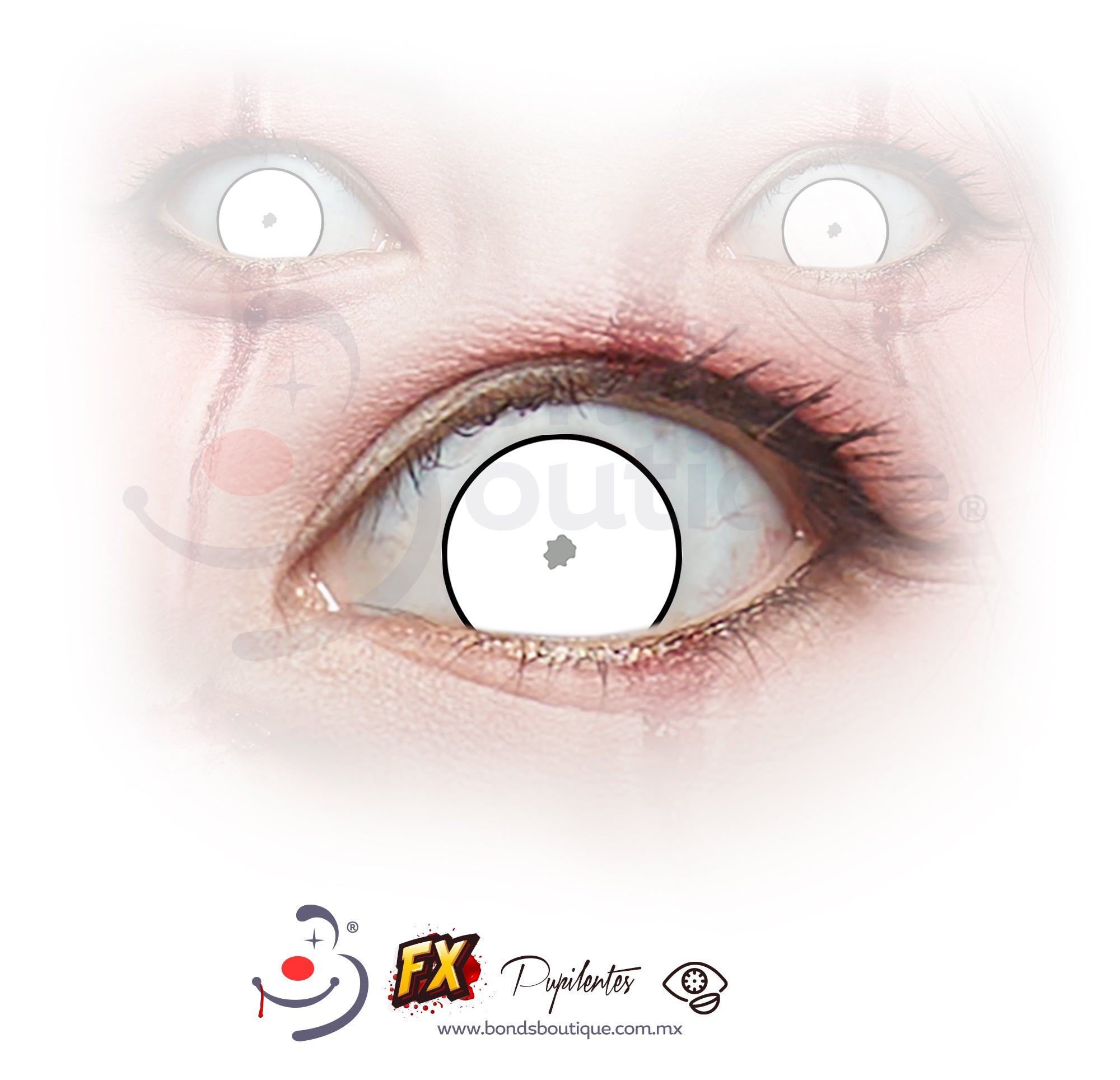 Rick and Morty K20 Contact Lenses - Cosplay, Halloween & Anime Eye Accessories for Themed Parties & Costume Events