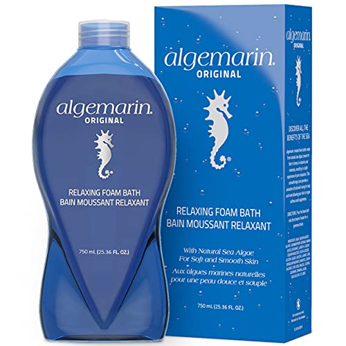 Algemarin Bubble Bath 750ml - Relaxing Aromatherapy Bath Soak for Stress Relief & Skin Hydration | Perfect for Spa Nights, Self-Care Routines & Gift Sets