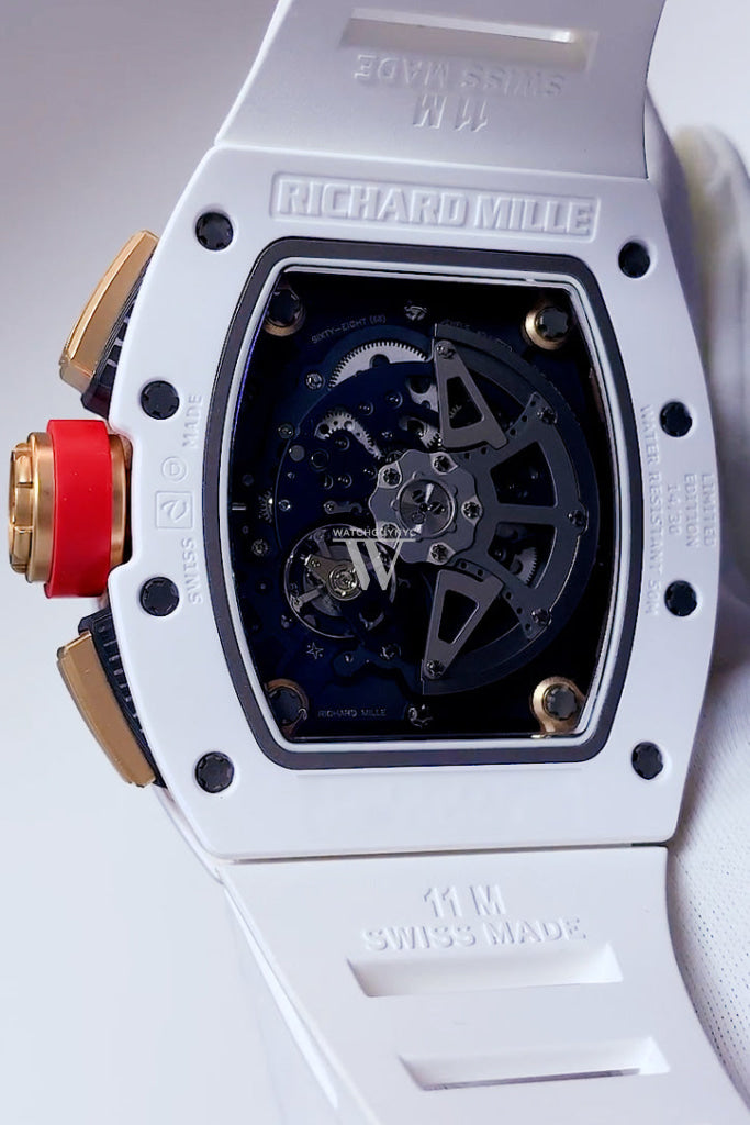 Richard Mille RM 011 Automatic Flyback Chronograph Men's Watch - Limited Edition of 30 Pieces - Luxury Sports & Racing Timepiece for Collectors