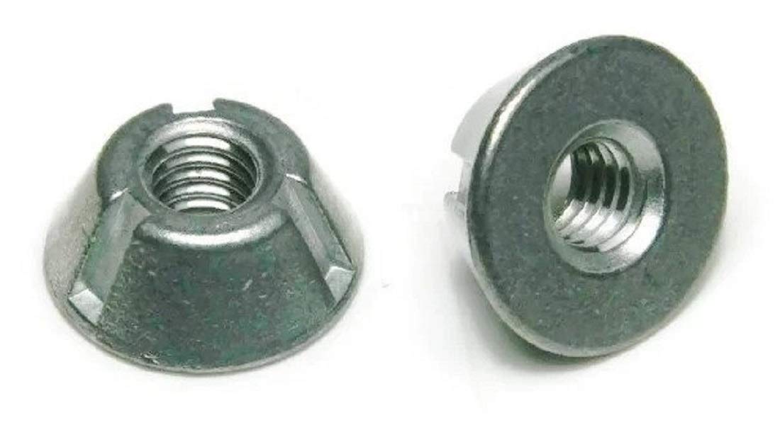 Tri-Groove Tamper Proof Security Nuts 1/4