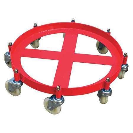 Heavy Duty Drum Dolly for 55 Gallon Drums - 2000 lb Capacity | Industrial Drum Mover for Warehouses, Workshops & Garages