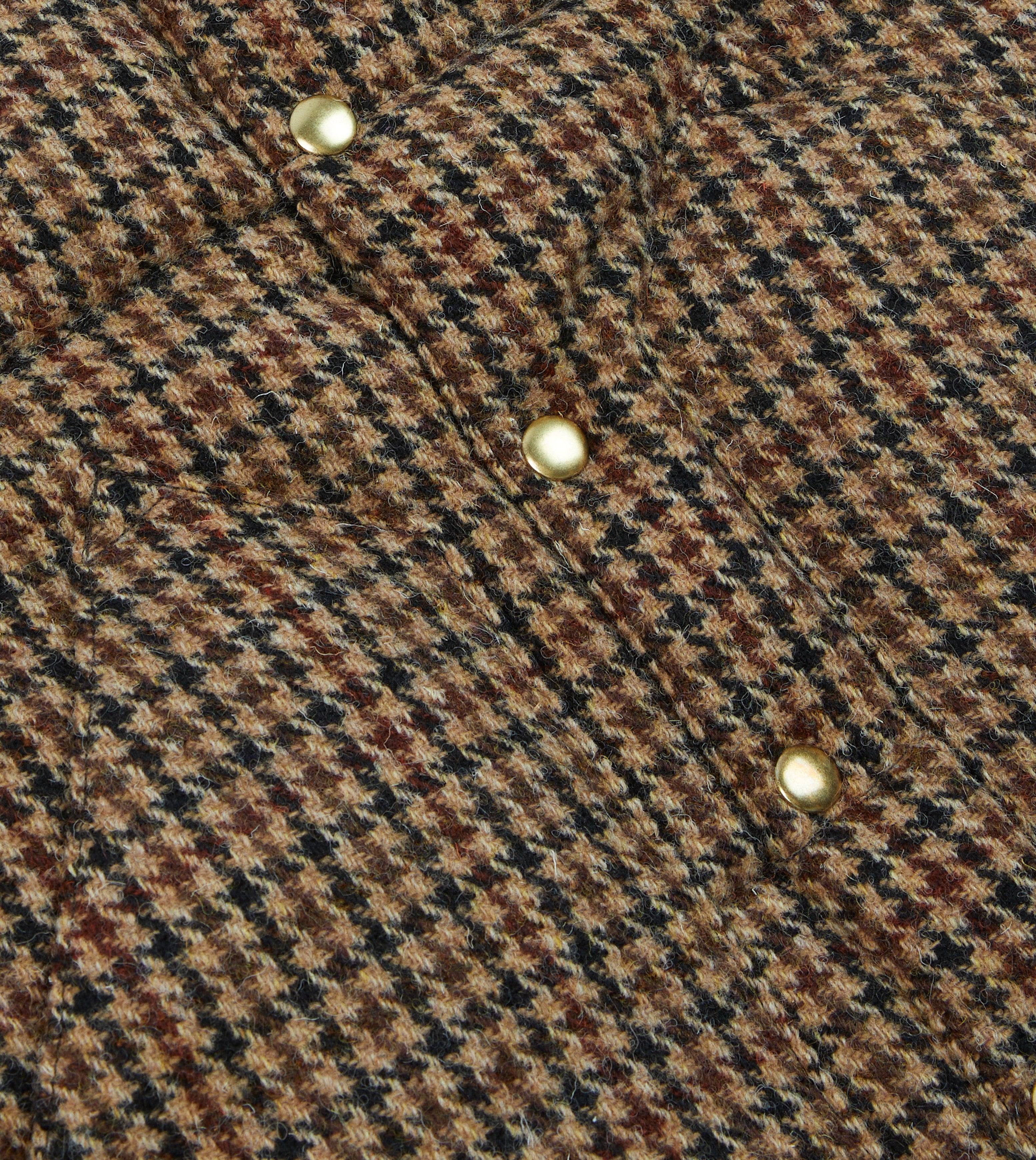 Rocky Mountain Featherbed Drake's Houndstooth Check Harris Tweed Christy Down Vest - Warm Winter Layering for Outdoor Adventures & Casual Style