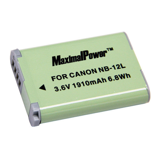 Original Canon NB-12L Replacement Battery for EOS Rebel T6, T7, SL2, SL3 - High Capacity, Long-Lasting Power for Photography, Vlogging & Travel