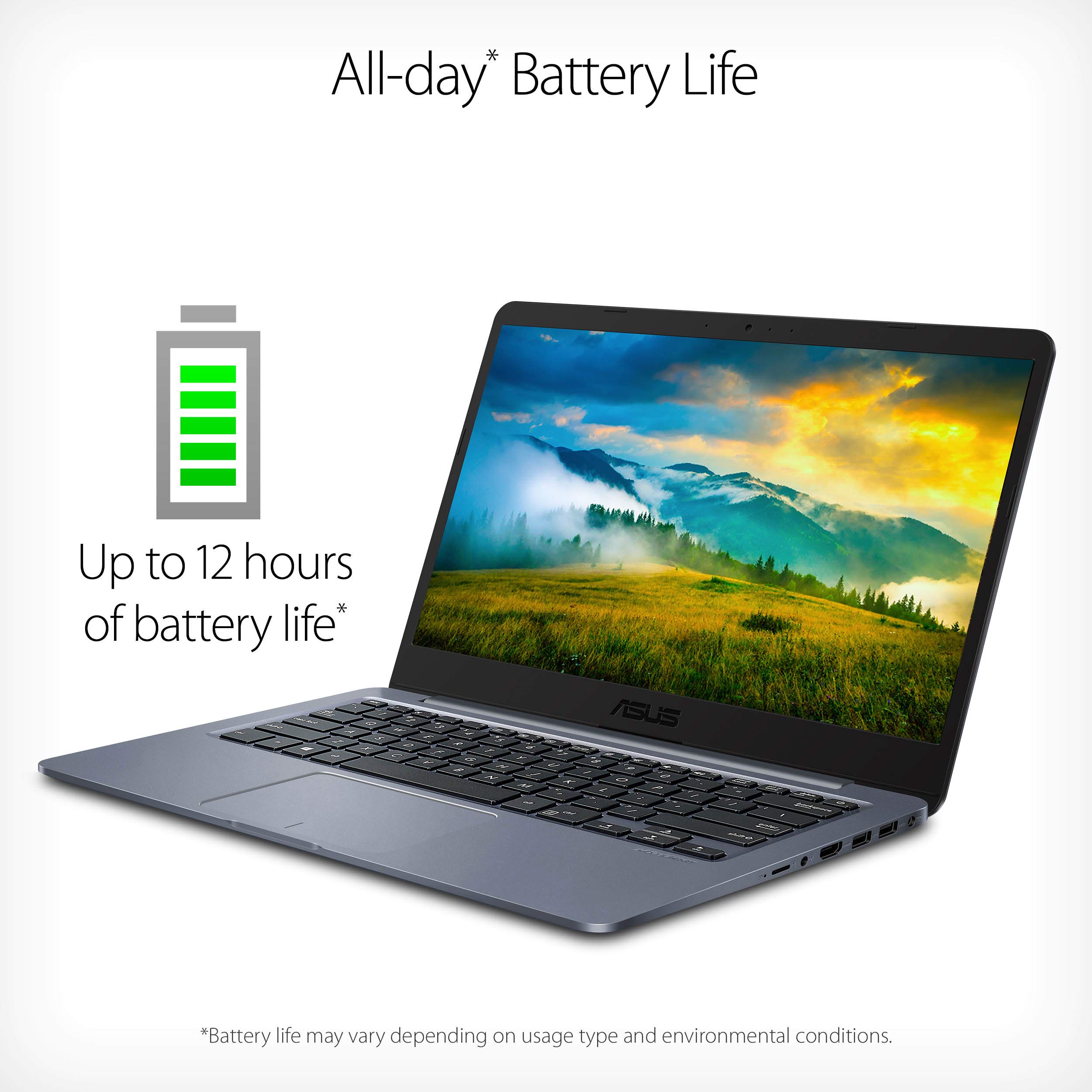 ASUS E14 Thin & Light Laptop - 14