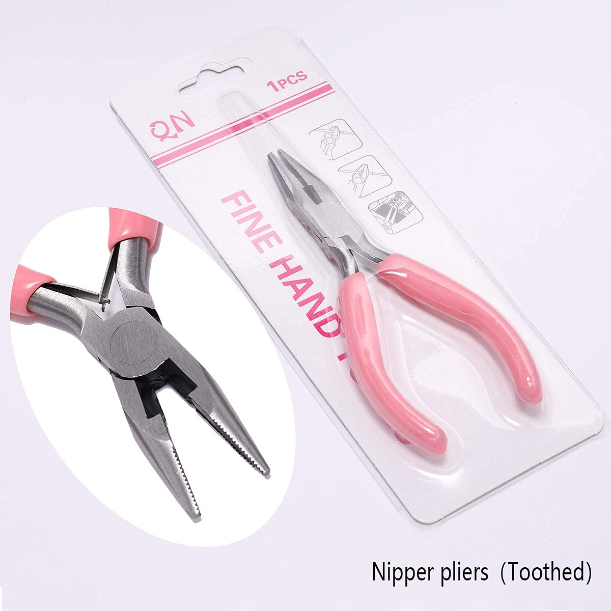 5-Piece Multi-Function Jewelry Pliers Set - Round Nose, Beading, Cutting & Spoon Making Tools for DIY Handcrafting | Perfect for Jewelry Making, Watch Repair & Craft Projects