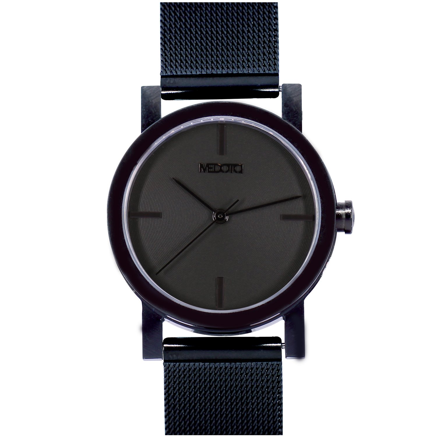 MEDOTA Stainless Steel Waterproof Women's Watch - Swiss Quartz Movement, Fashion Wristwatch for Women (Black, Model 21102) | Perfect for Swimming, Outdoor Activities & Everyday Wear