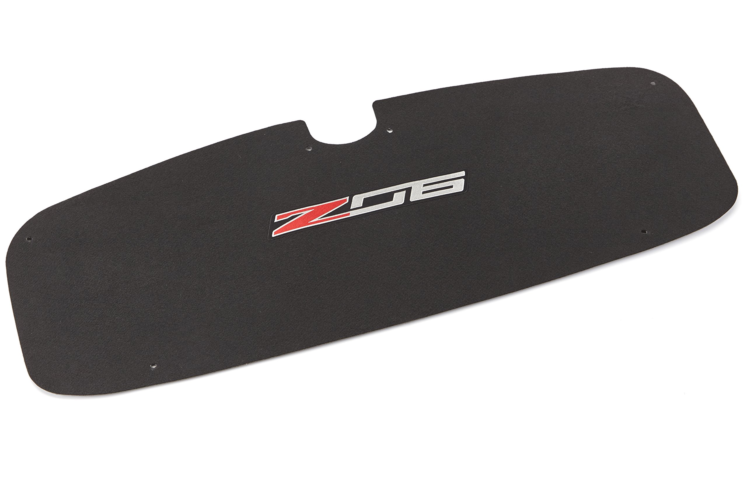 GM Accessories 84068479 Black Decklid Liner with Z06 Logo - Perfect for Corvette C7 Stingray & Grand Sport Trunk Protection & Style Upgrade