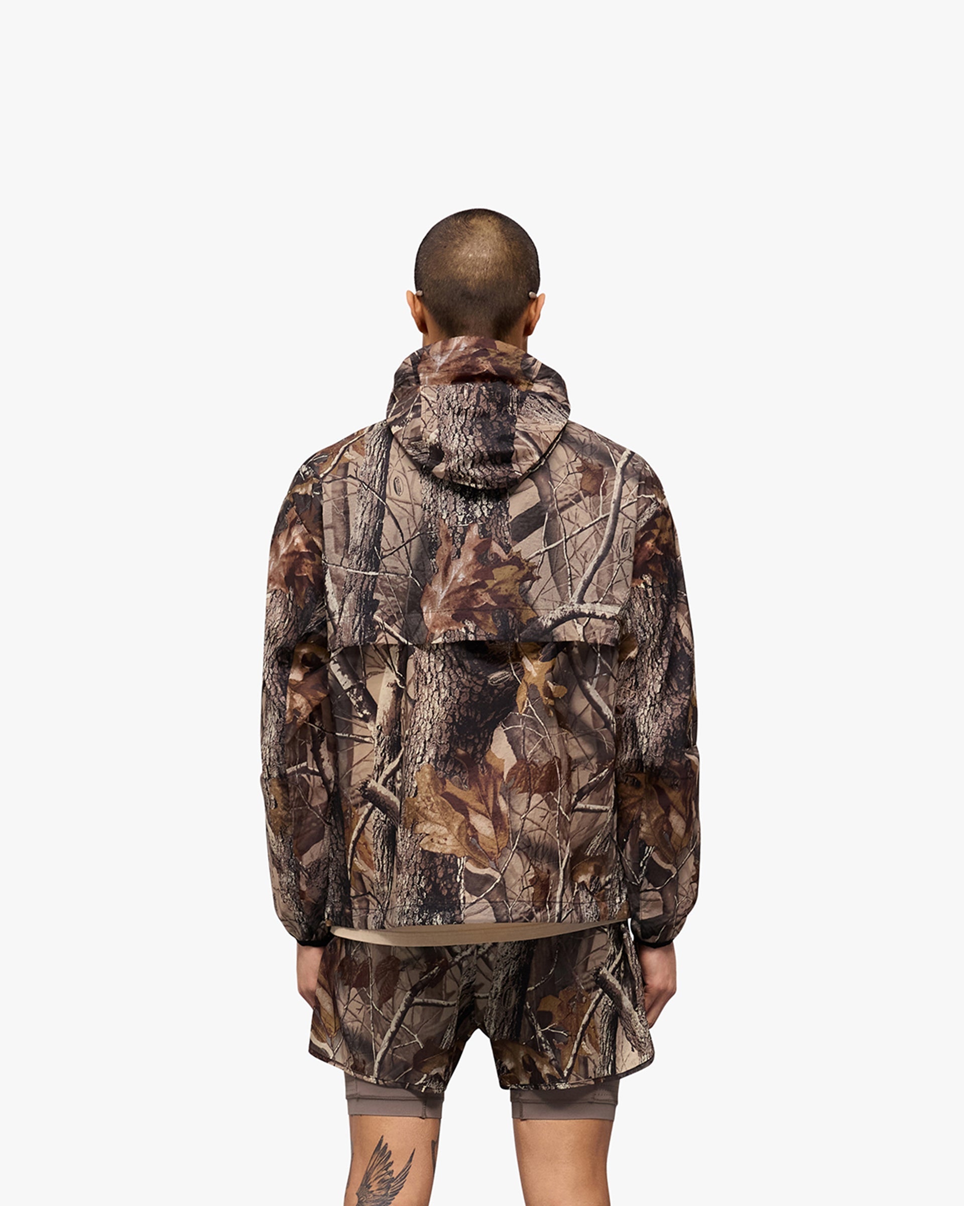 247 Hooded Training Jacket - Realtree® Camo Design for Outdoor Workouts & Hunting | Lightweight Performance Jacket for Men & Women | Ideal for Gym, Running & Cold Weather Activities