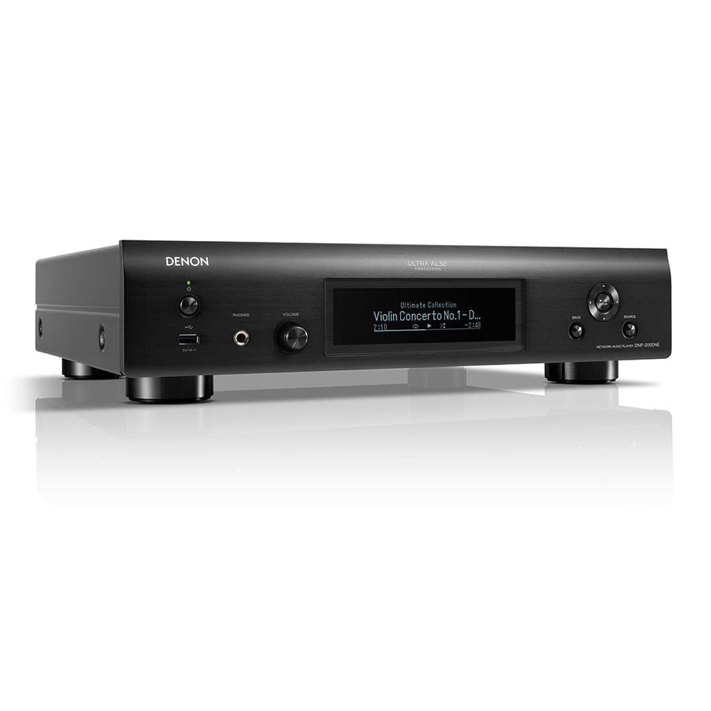 Denon DNP-2000NE Hi-Res Network Audio Streamer & Preamplifier - Wireless Music Streaming for Home Theater & Audiophile Systems