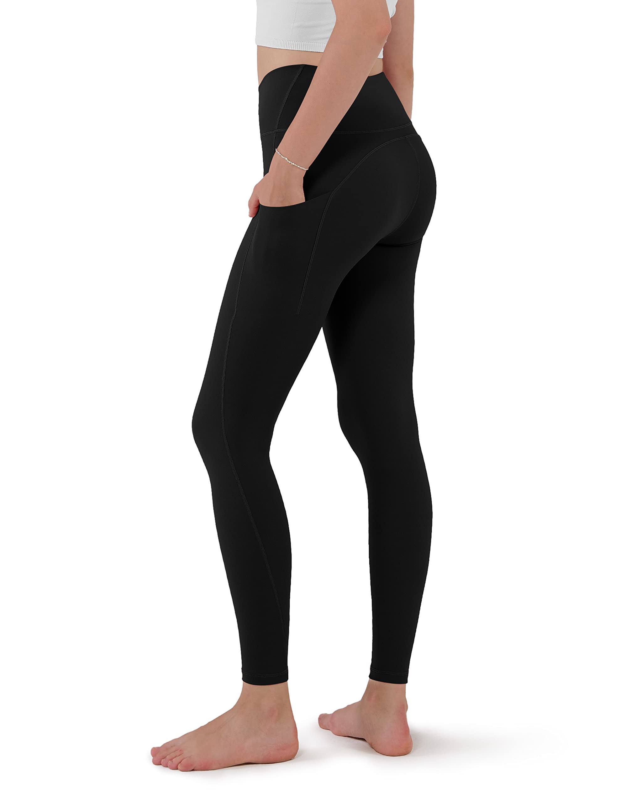 ODODOS High Waist Yoga Pants for Women - Tummy Control Workout Leggings for Gym, Running & Yoga | Comfortable Athletic Wear for Fitness & Daily Use