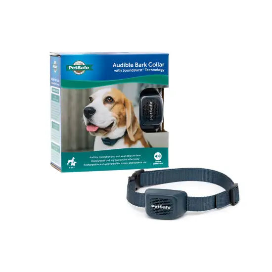 Audible Bark Control Collar - Anti-Barking Device for Dogs - Safe & Effective Training Solution for Excessive Barking - Perfect for Home, Yard, and Travel Use