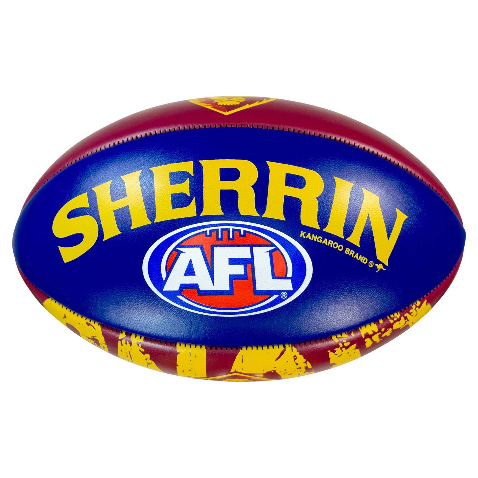 Official AFL Brisbane Lions Team Icon Football - Premium Quality Game Ball for Training, Matches & Fan Collectibles - Perfect for Sports Enthusiasts & Gift Giving