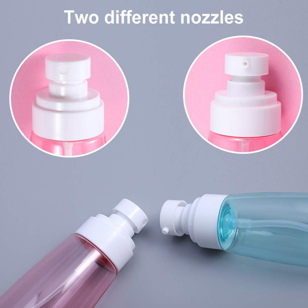 6-Piece Travel Bottle Set - 30ml Refillable Leak-Proof Toiletry Containers for Shampoo, Lotion & Cosmetics | TSA Approved for Air Travel, Gym & Vacation Essentials