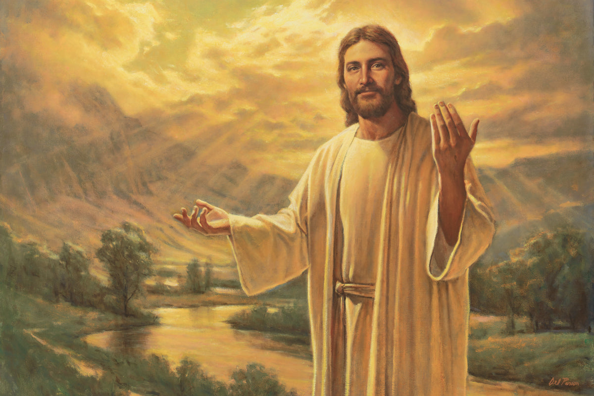 Come Follow Me By Del Parson - Inspirational Christian Wall Art for Home & Church Decor - Perfect for Living Rooms, Bedrooms & Sunday School Classrooms