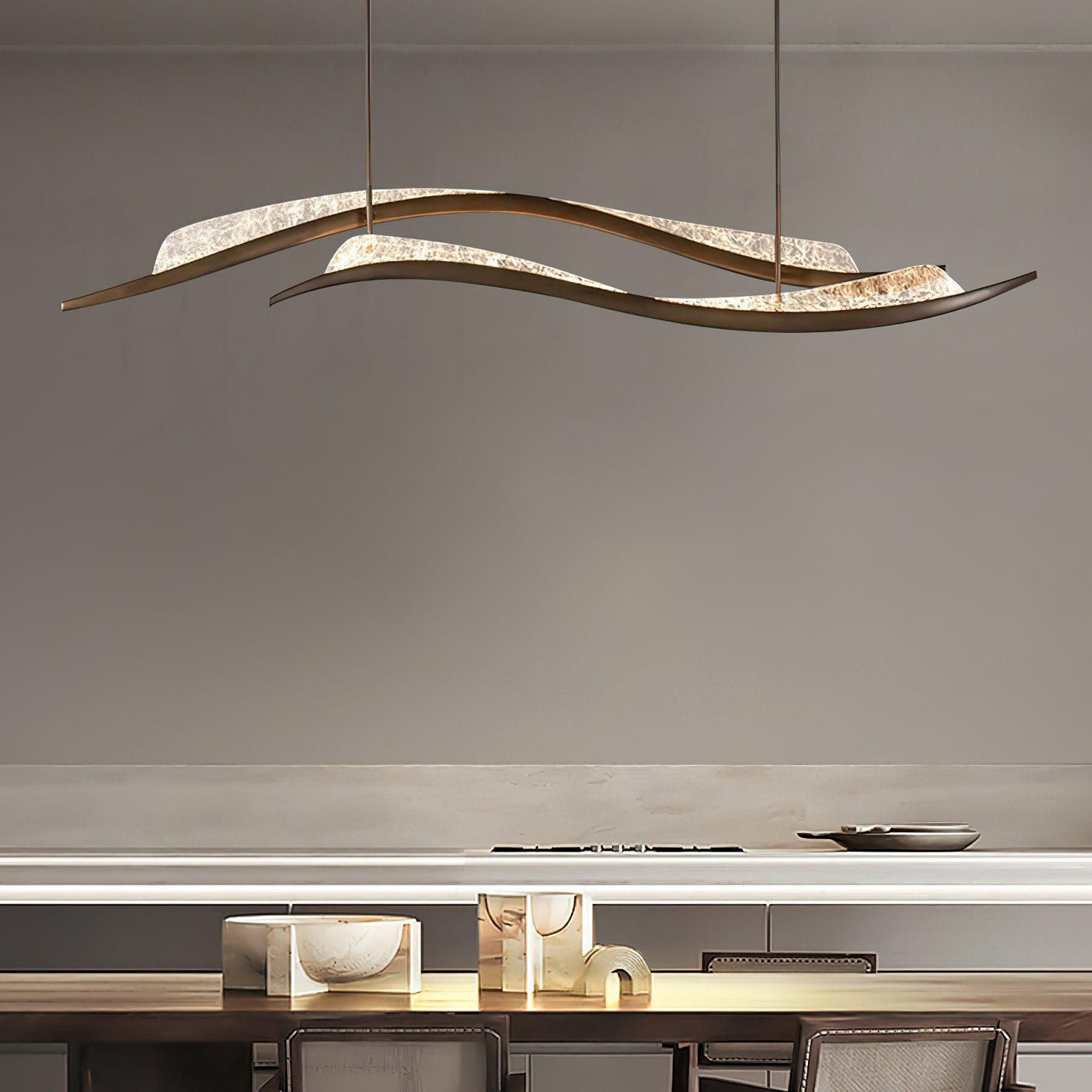 Modern Avena Pendant Light - Sleek Scandinavian Style Hanging Lamp for Kitchen Island, Dining Room & Bedroom Decor | Energy Efficient LED Lighting Fixture