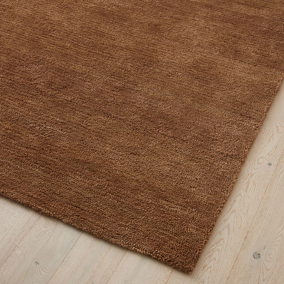 Valencia Floor Rug Toffee 200cm x 300cm - Soft Plush Area Rug for Living Room, Bedroom, Dining Room - Non-Slip Comfortable Home Decor