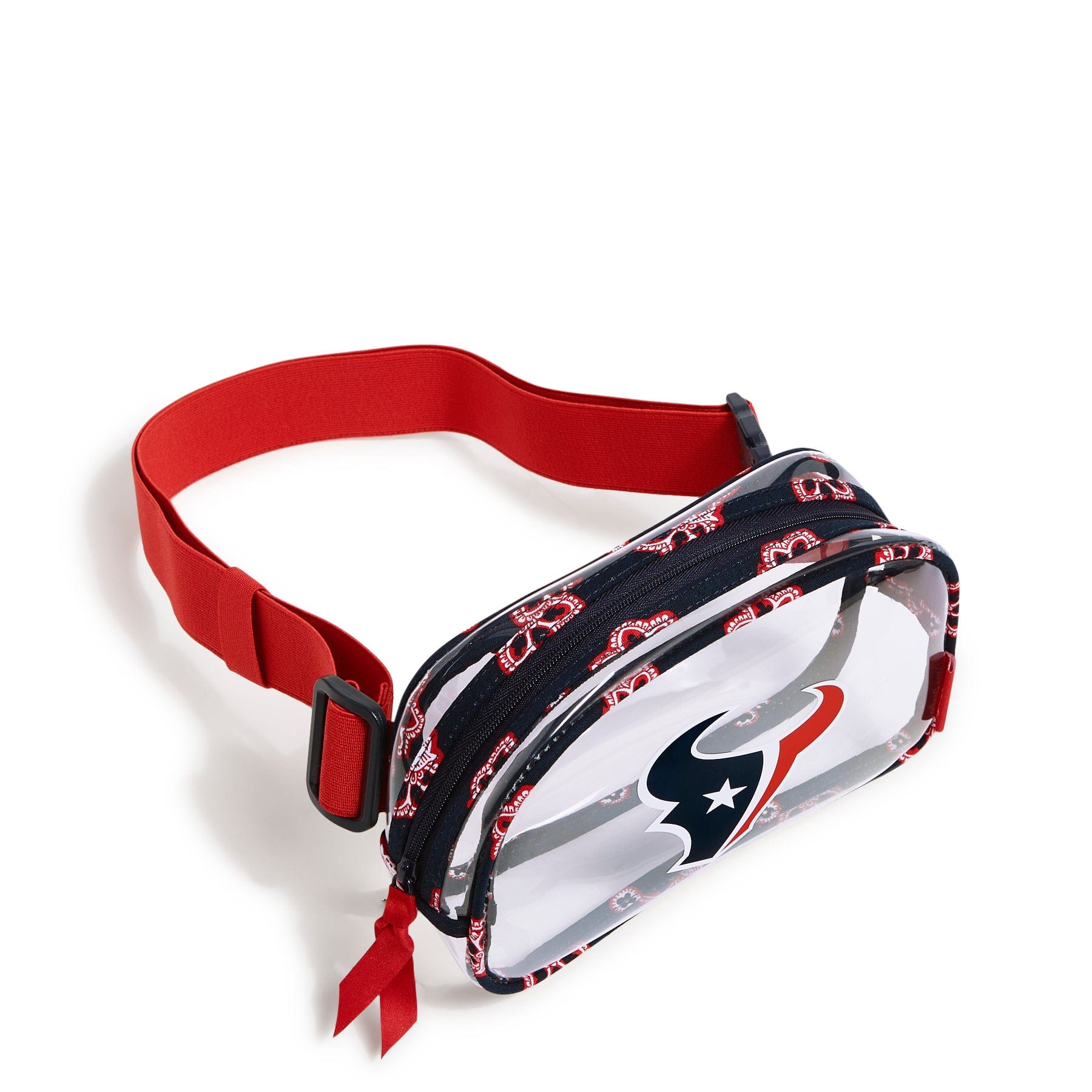 NFL Clear Small Belt Bag - Waterproof Waist Pack for Football Games, Concerts & Travel - Hands-Free Fanny Pack for Men & Women - Secure & Stylish Crossbody Bag