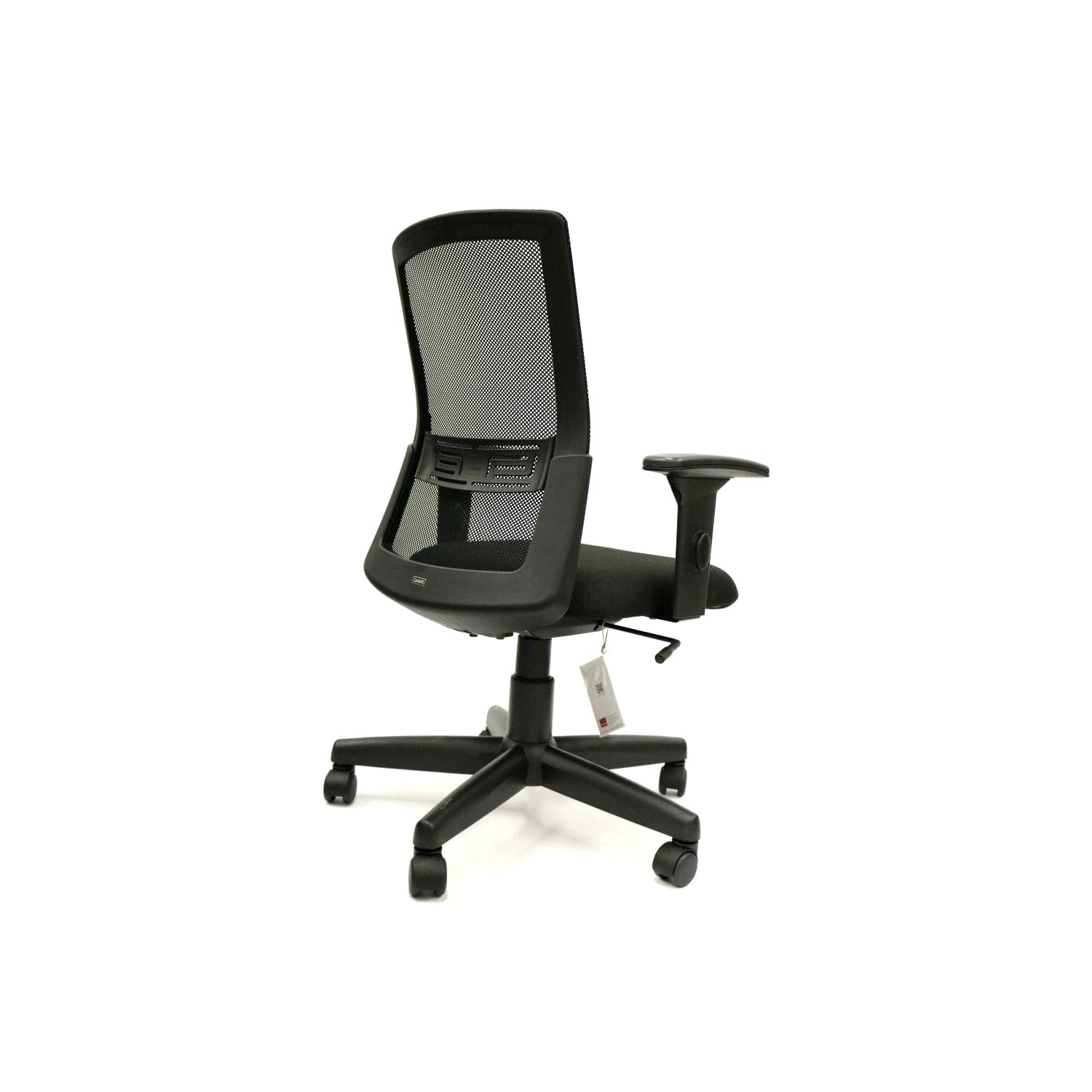 MOOV Light Ergonomic Office Chair - High-Back Mesh Computer Desk Chair with Adjustable Lumbar Support, Height & Arms - Breathable Fabric for Home & Office Workspaces - Black