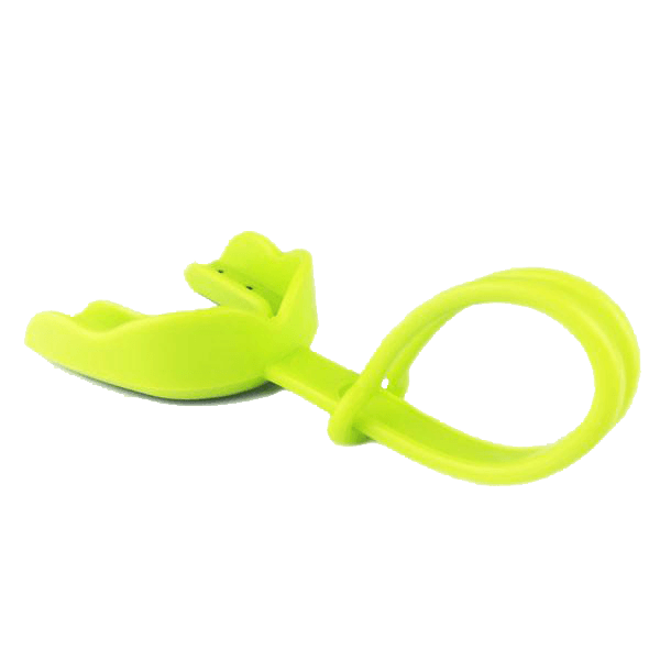 DC Green Mouthguard with Strap - Comfortable & Durable for Sports, Boxing, MMA & Fitness Training