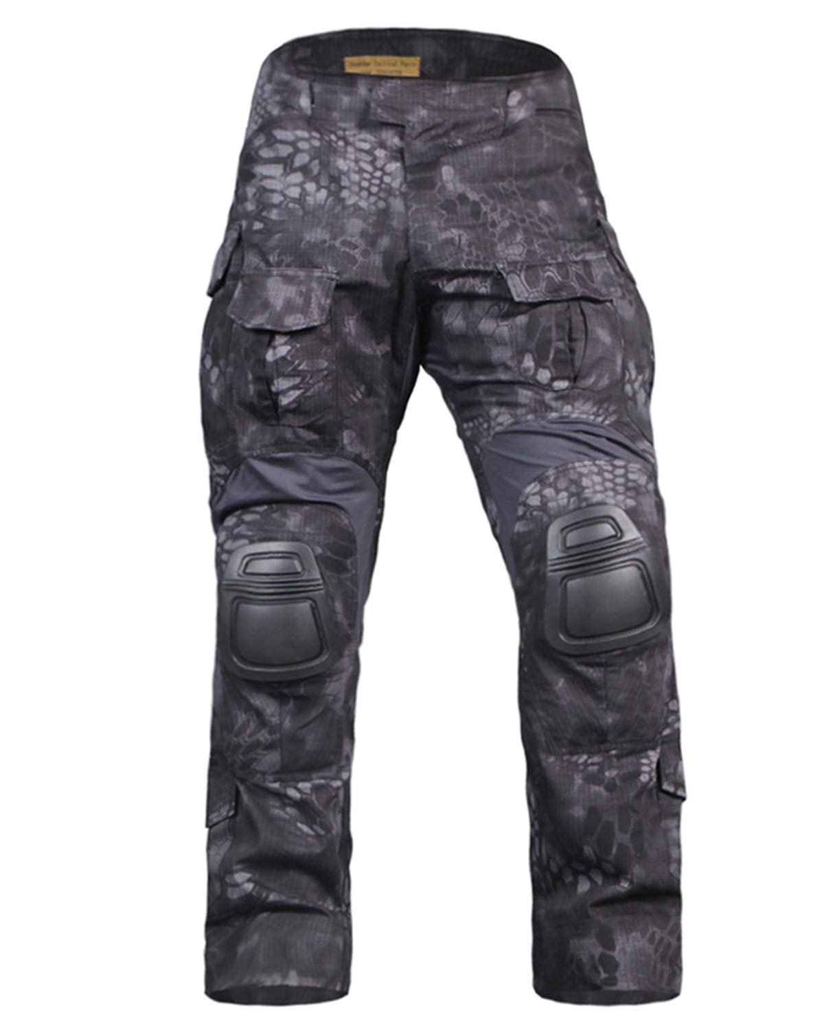 EMERSONGEAR Gen3 Paintball Pants with Built-in Knee Pads - Tactical Combat Trousers for Airsoft, Army & Outdoor Activities | Durable BDU Pants for Paintball, Airsoft & Military Training