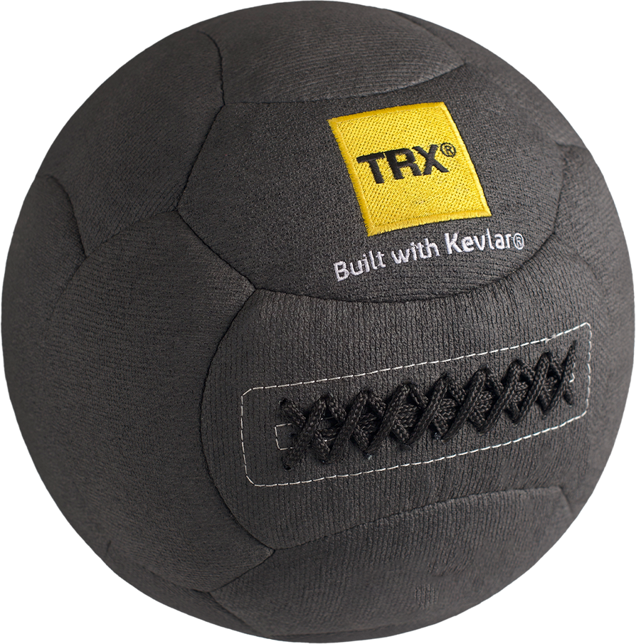 TRX 14 XD Kevlar Ball 18lbs - Heavy Duty Training Ball for Football, Soccer & CrossFit Workouts - Perfect for Strength Training, Agility Drills & Gym Exercises