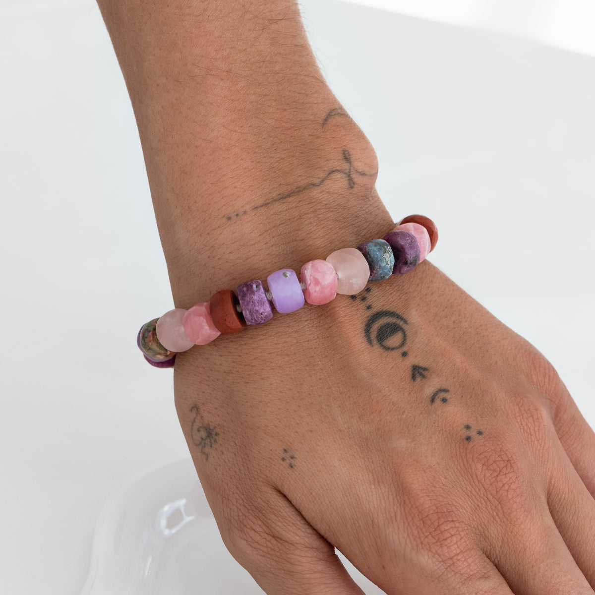 Handmade Sunkissed Beaded Bracelet - Unique Bohemian Jewelry for Women | Perfect for Beach Vacations, Summer Festivals & Boho Fashion