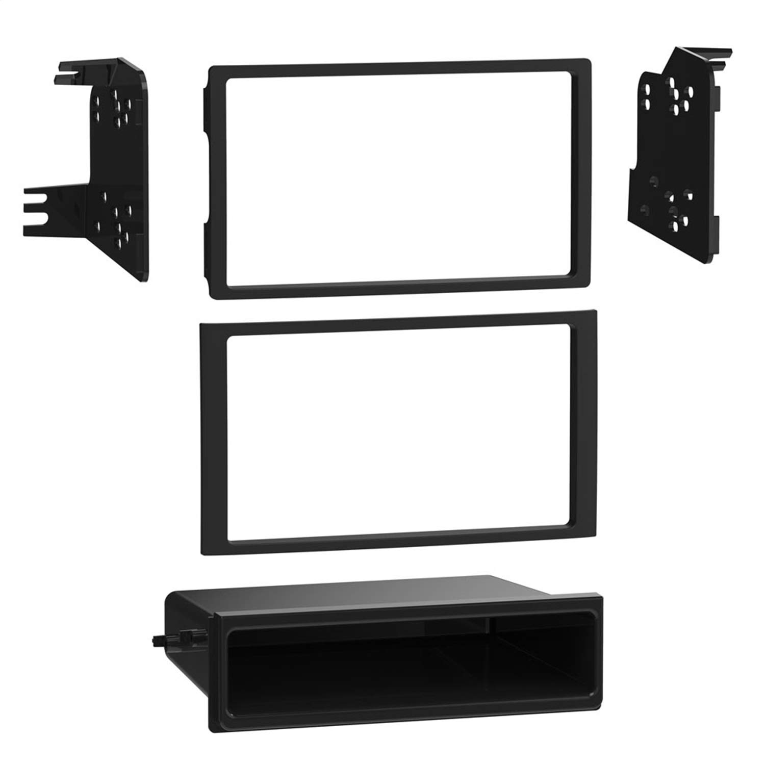 Metra Electronics Radio Installation Kit for Honda Pilot 2003-2008 (99-7818) - Car Stereo Dash Mounting Bracket & Wiring Harness - Perfect for Aftermarket Head Unit Upgrade