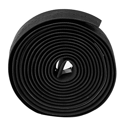 Premium Bike Handlebar Tape - Washable, Breathable & Durable Cycling Grip for Mountain & Road Bikes (2-Pack, Black) | Perfect for Long Rides & Commuting