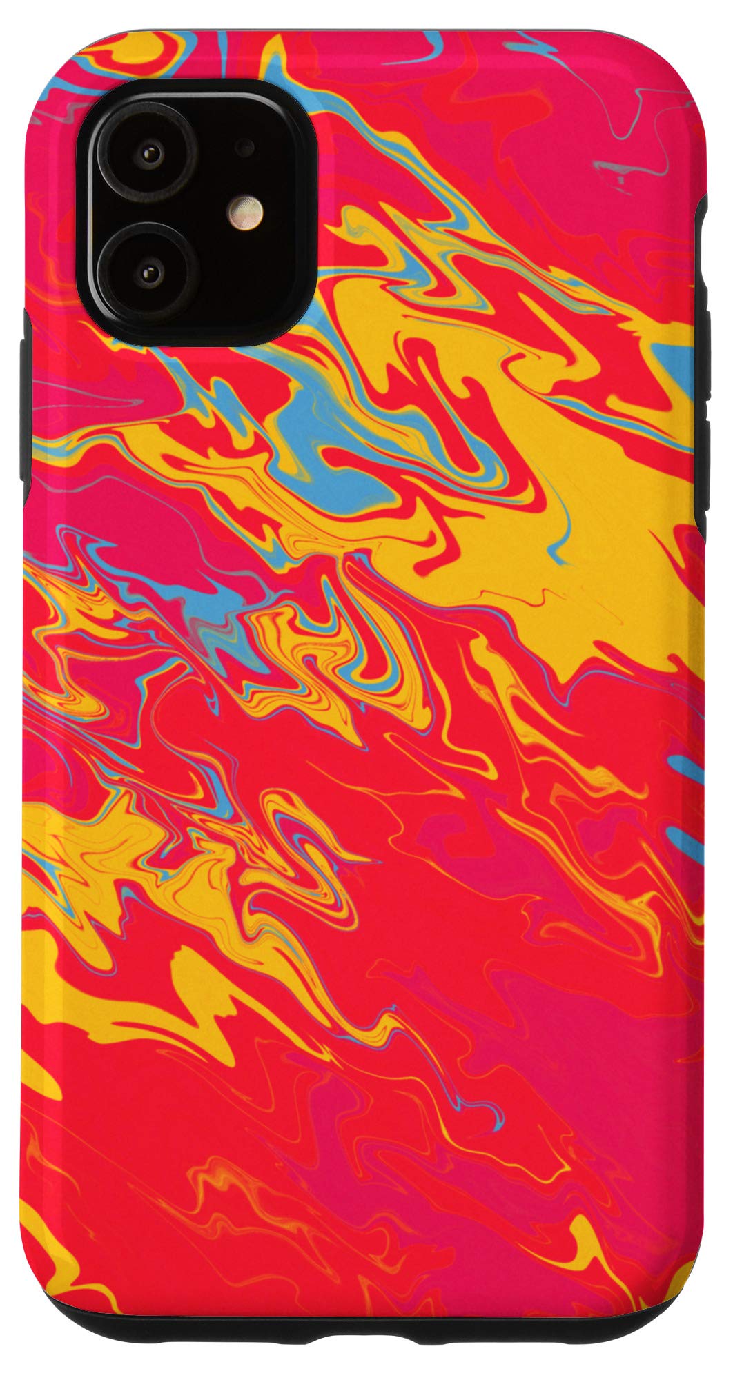 iPhone 11 Case - Abstract Paint Splatter Design Protective Cover | Durable Shockproof Phone Case for Everyday Use & Outdoor Activities