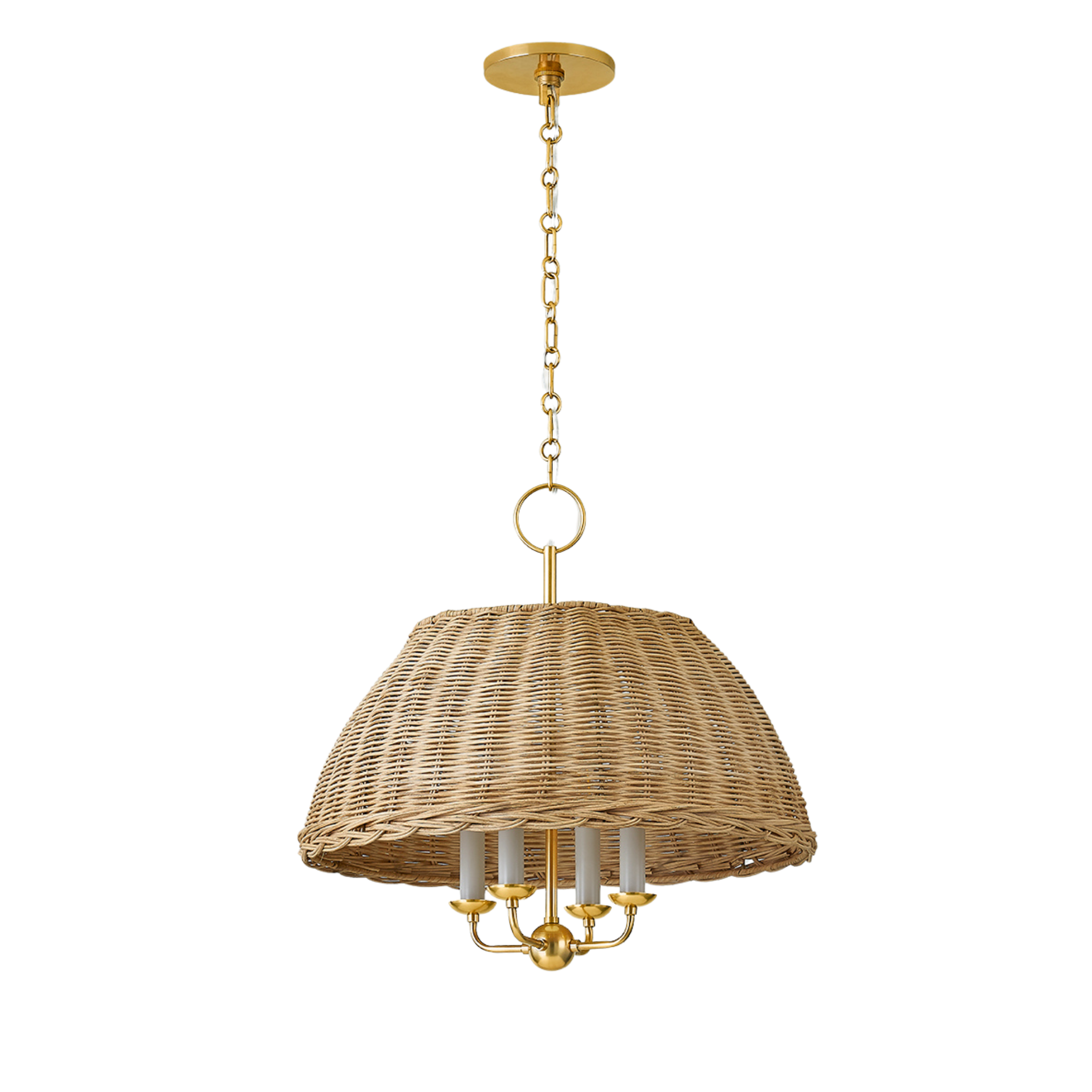 Vintage Arwen Chandelier in Aged Brass - Elegant Antique Brass Ceiling Light Fixture for Dining Room, Living Room, or Bedroom Lighting
