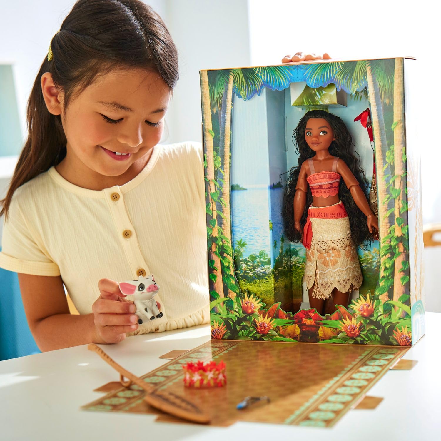 Official Moana Princess Story Doll 11