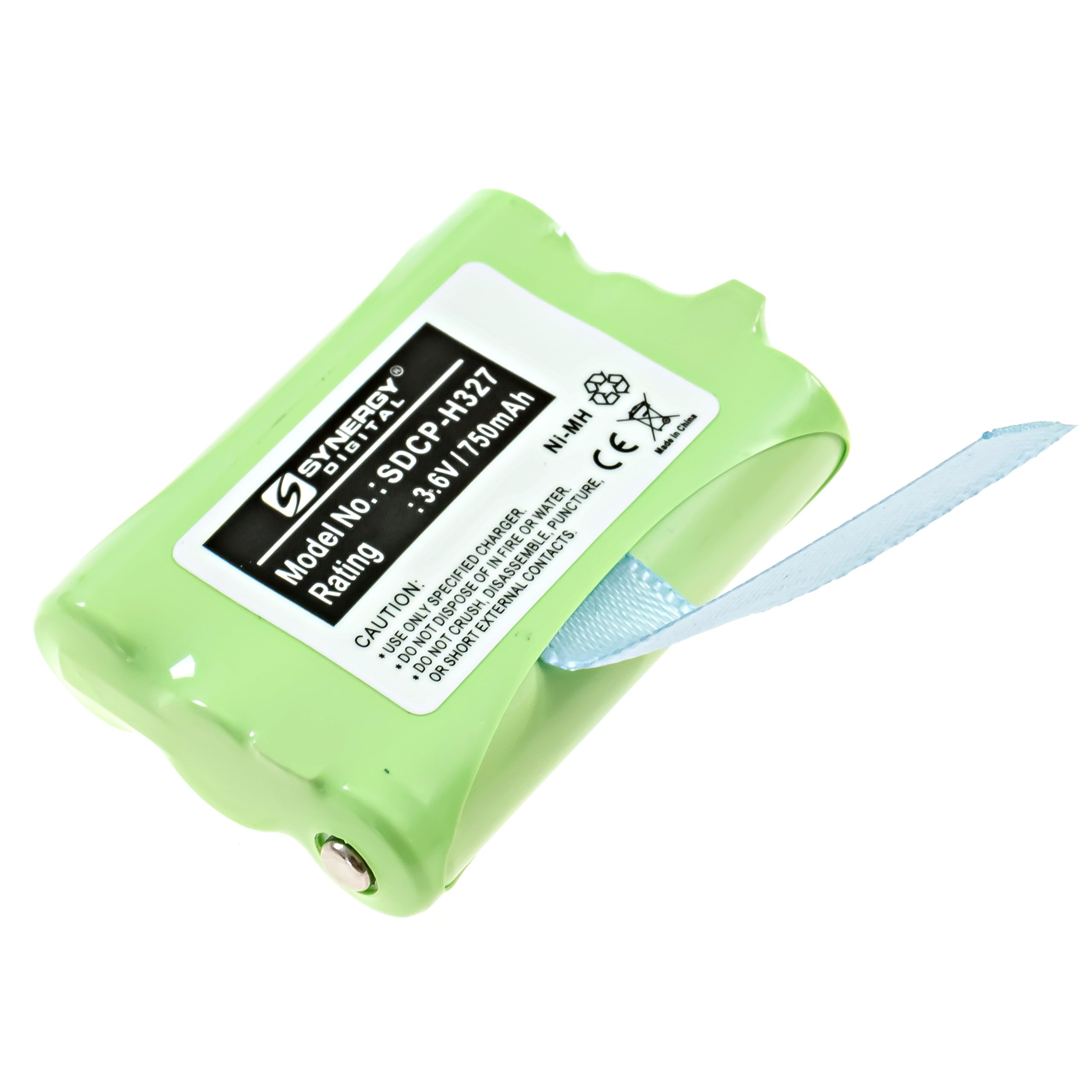 Synergy Digital Cordless Phone Replacement Batteries for AT&T E5631 - 2 Pack Ni-MH 3.6V 750mAh High Capacity Phone Batteries (SDCP-H327) - Perfect for Home & Office Cordless Phones