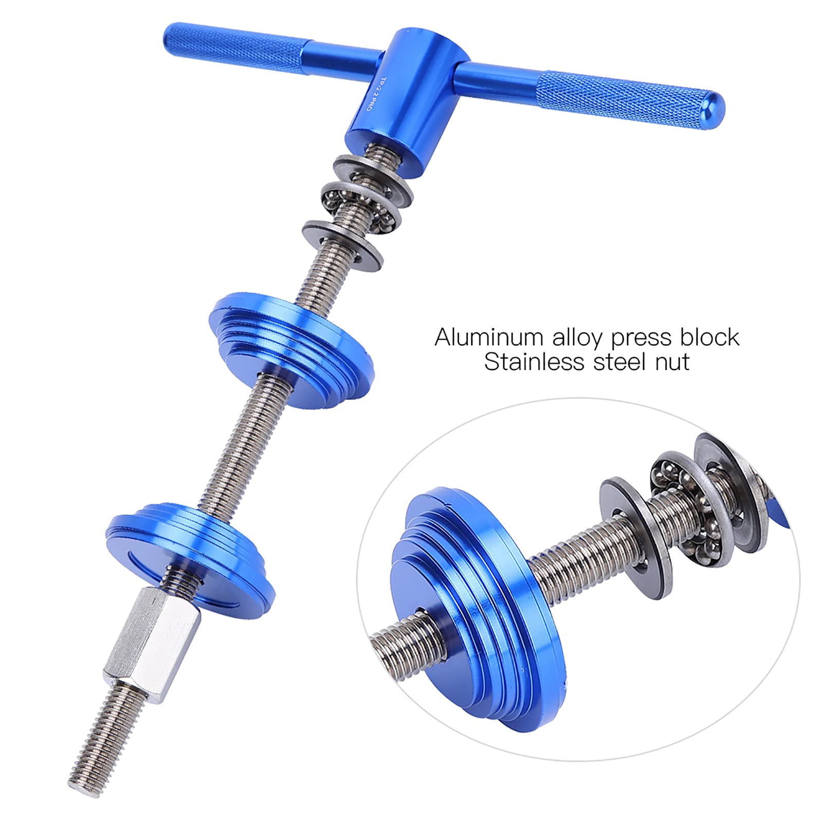 BB Cup Install Tool - Labor Saving Bike Headset & Bottom Bracket Press Tool for Mountain Bikes | 8.3