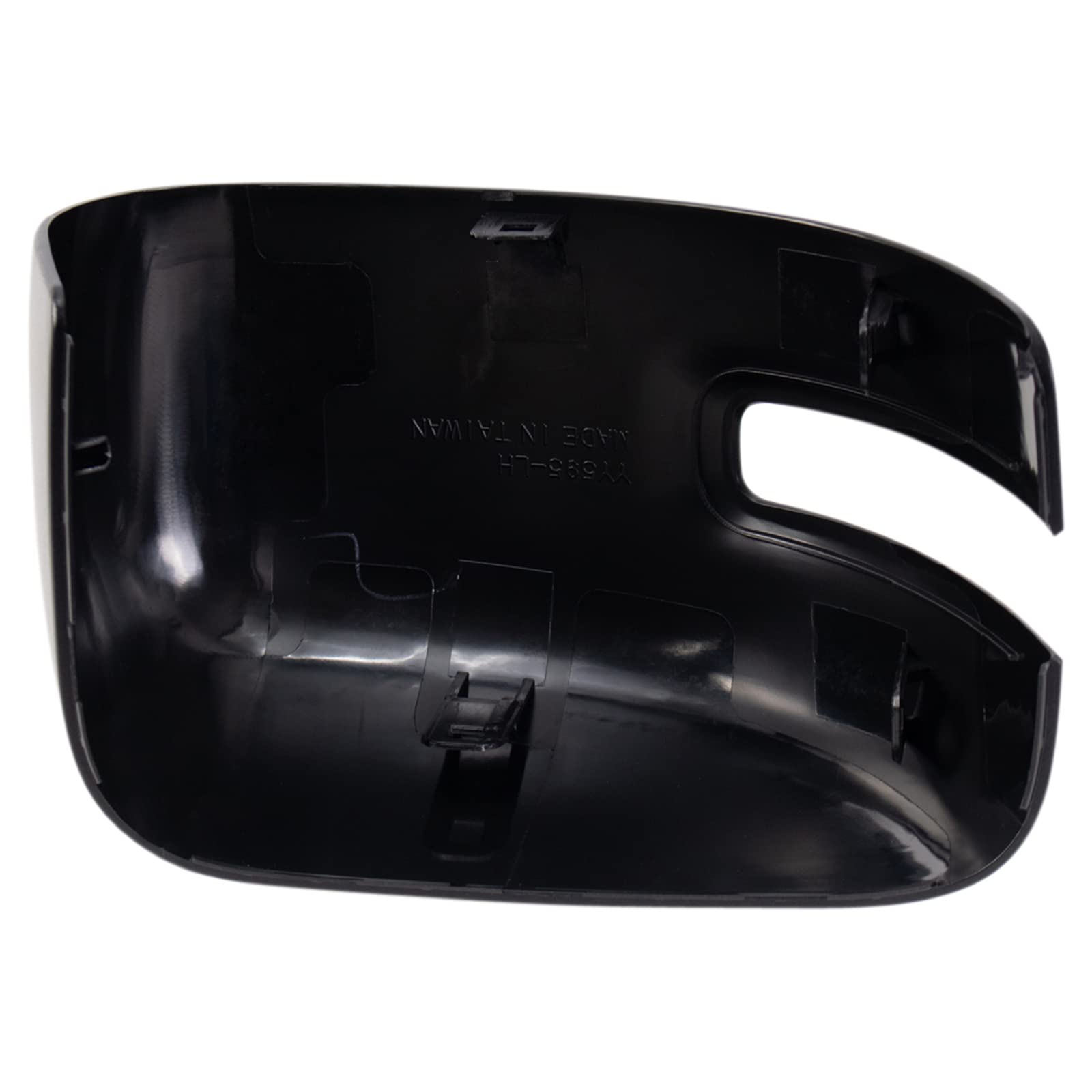 TRQ Mirror Cap Set for 2015-2019 Jeep Renegade - Replacement Side Mirror Covers - Easy Installation & Perfect Fit - Upgrade Your Jeep's Exterior Style for Daily Driving & Off-Road Adventures