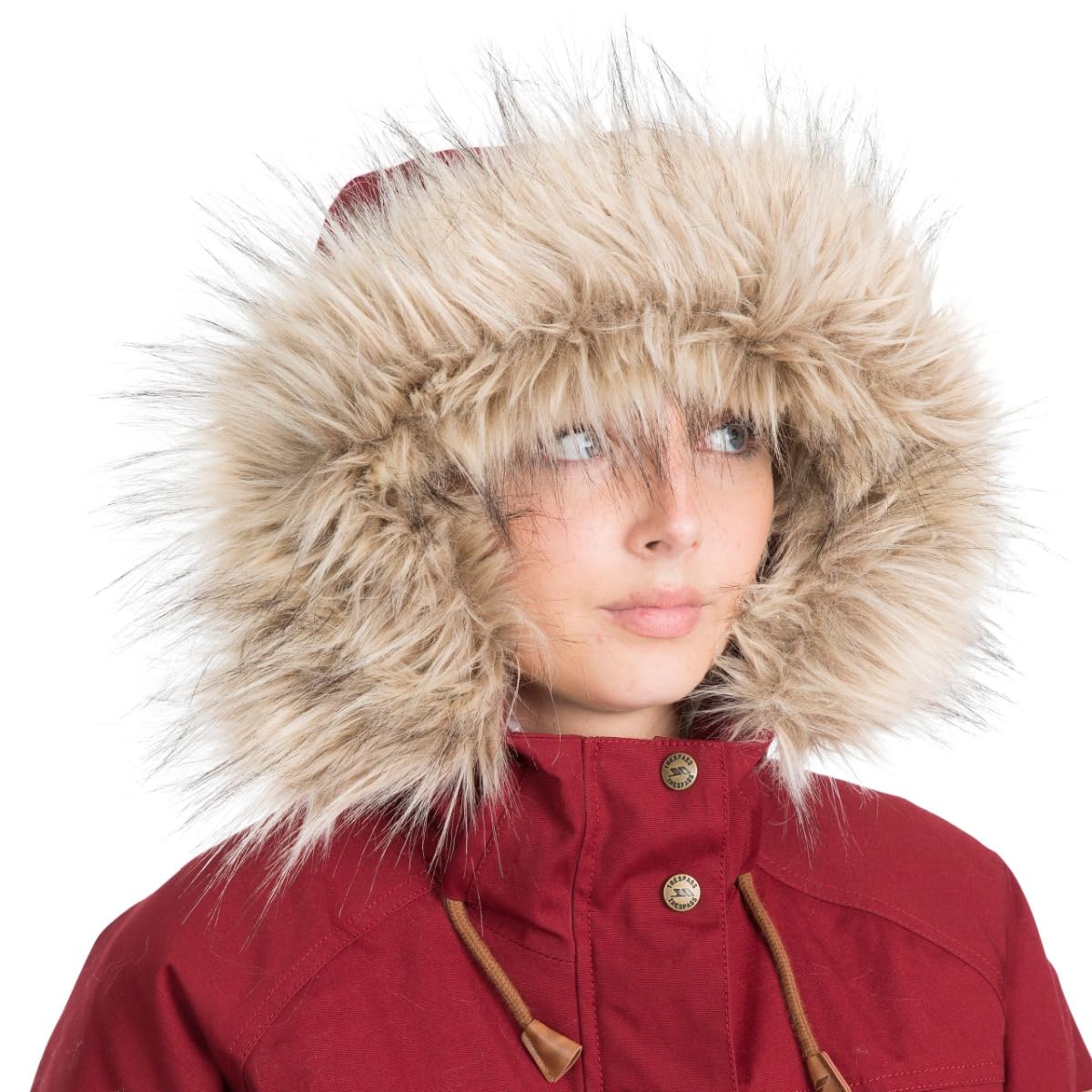 Trespass Women's Faithful Waterproof Jacket - Lightweight Windproof Outdoor Coat for Hiking, Camping & Travel