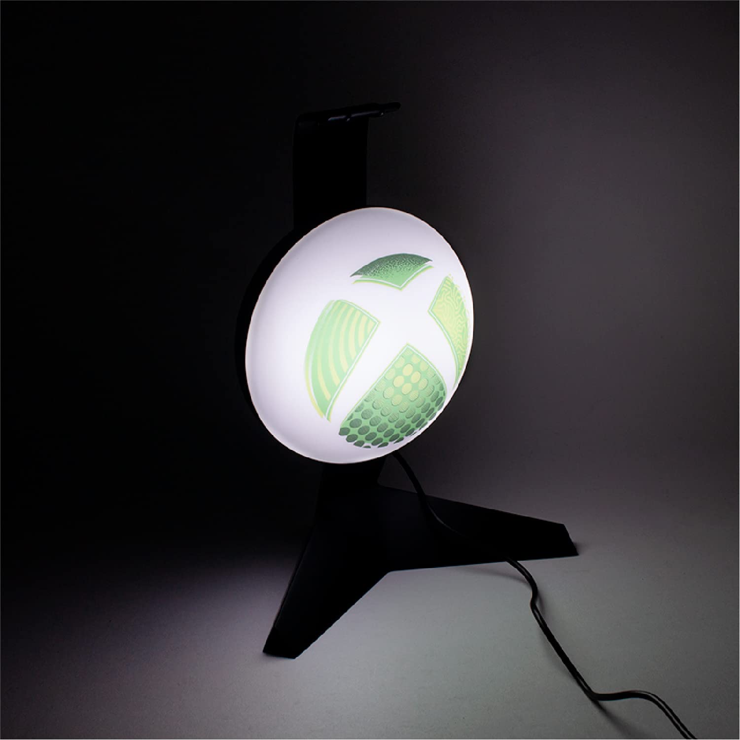 Official Xbox Headset Stand with LED Light - USB Powered Gaming Headphone Holder for Xbox Series X|S, Xbox One - Perfect Gaming Setup Accessory & Gift for Gamers - Ideal for Desk, Bedroom, and Gaming Room Organization