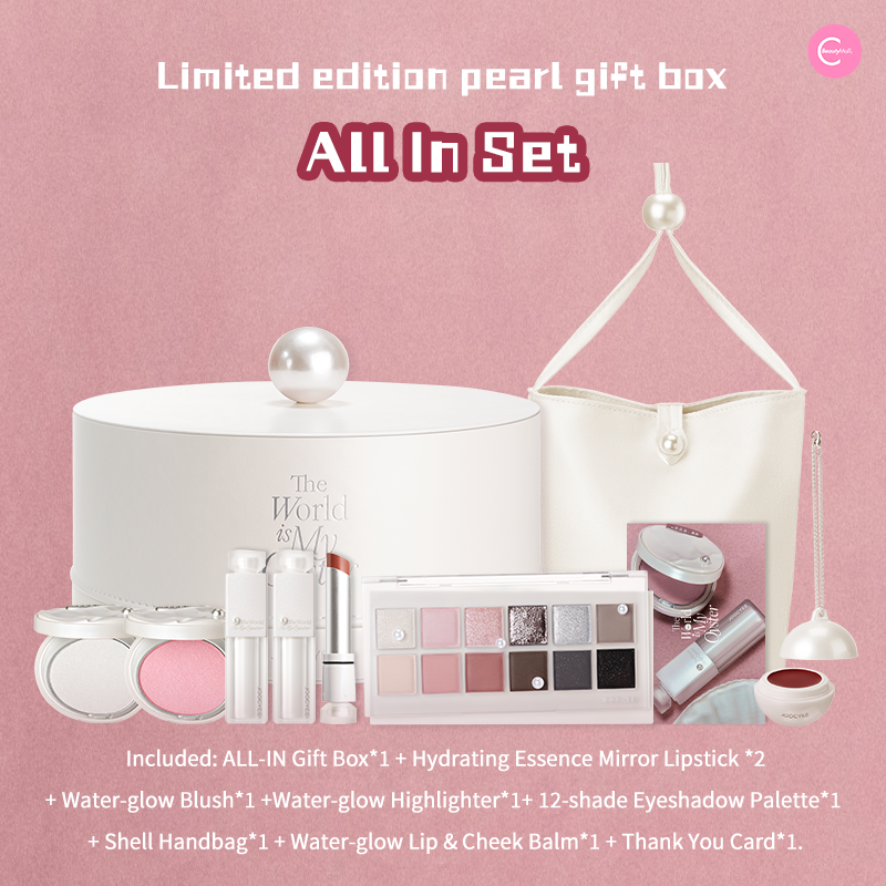 JOOCYEE Oyster Heart Limited Edition Gift Set - Luxury Makeup Collection for Women, Perfect for Valentine's Day, Anniversary & Birthday Gifts | Elegant Cosmetic Present for Her