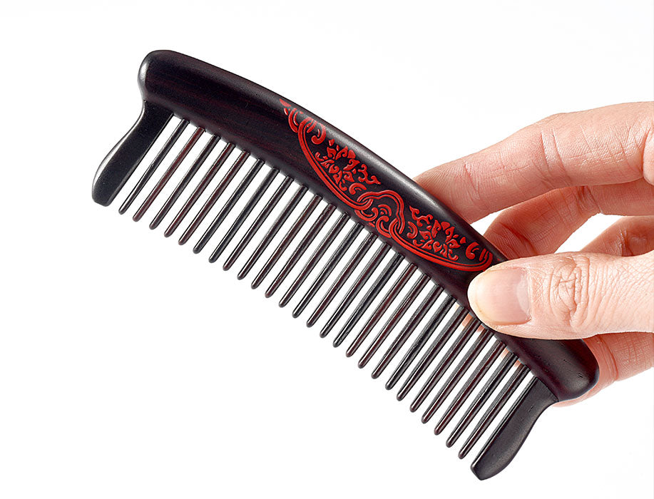 Lucky Cloud Hair Comb - Detangling Brush for Smooth & Shiny Hair - Perfect for Home, Travel & Salon Use