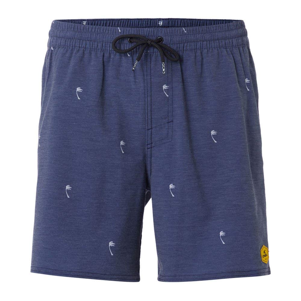 O'Neill PM Mini Palms Swim Trunks for Men - Quick-Dry Beach Shorts with Comfortable Fit - Perfect for Swimming, Surfing, and Summer Vacations