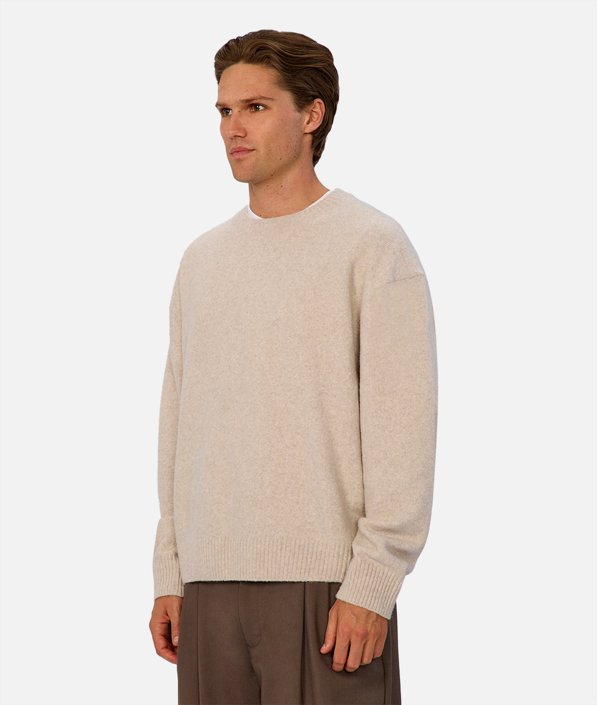 The Virginia Knit Fawn Sweater - Cozy & Stylish Women's Pullover for Fall & Winter | Perfect for Casual Outfits, Office Wear & Holiday Gatherings