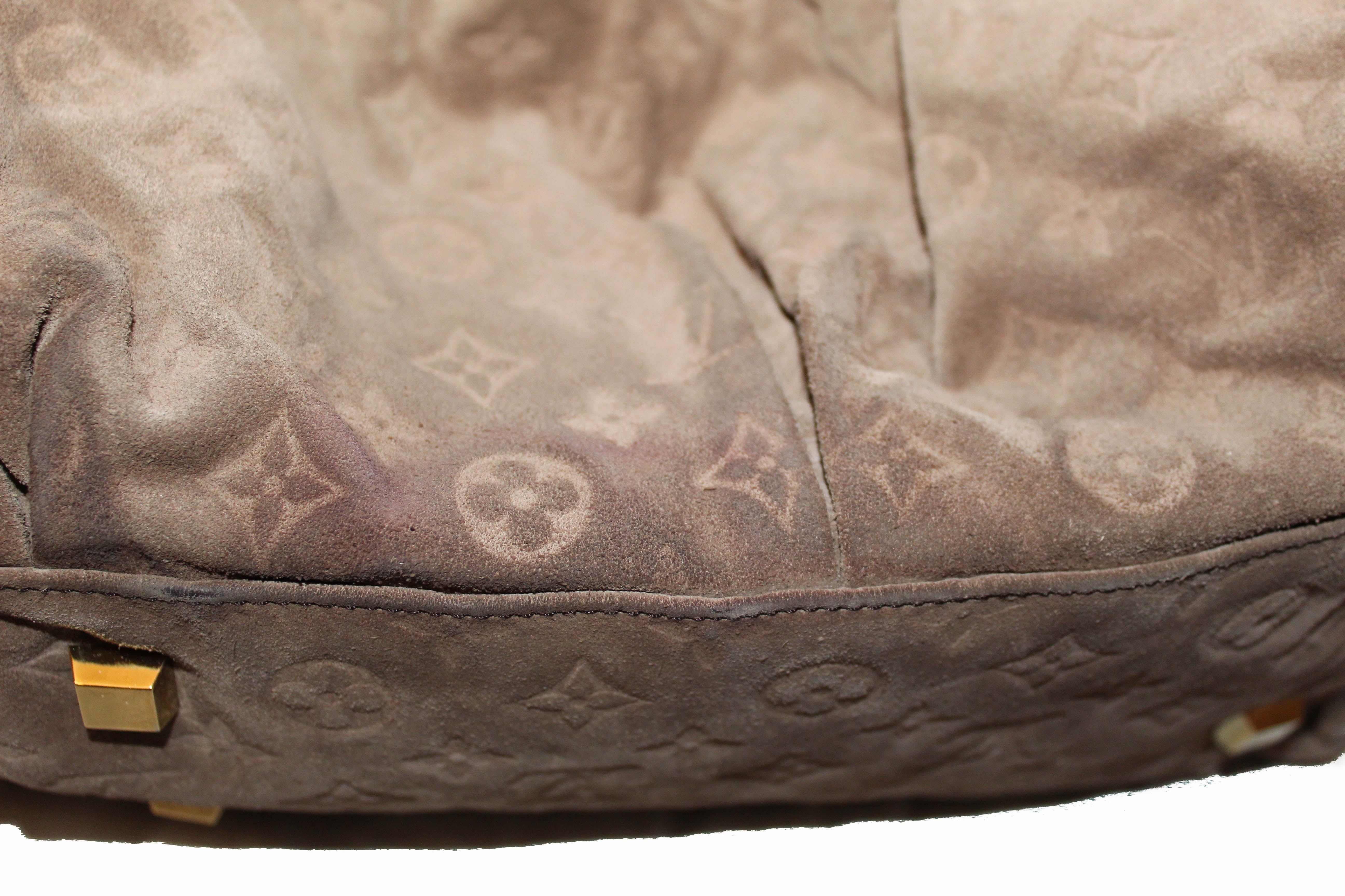 Authentic Louis Vuitton Monogram Irene Coco Shoulder Bag - Limited Edition Brown Suede Leather Crossbody Purse for Women, Perfect for Date Night & Special Occasions