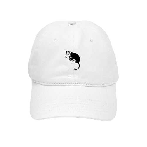 White - Possum Silhouette Cap