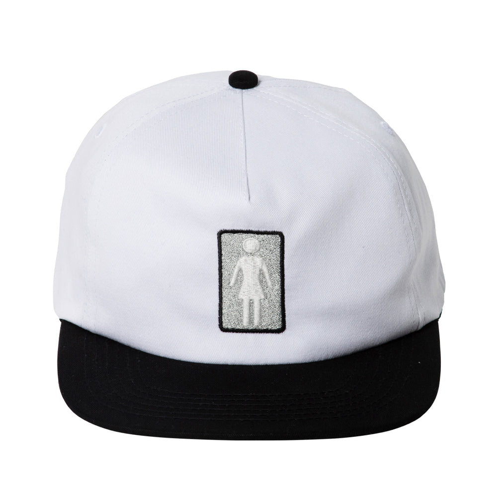 OG BW 5 Panel Hat for Women - Black & White Snapback Cap - Streetwear Fashion Accessory for Urban Style & Outdoor Activities