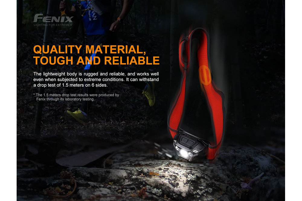 Fenix HL18R-T Rechargeable Headlamp - 900 Lumens, Waterproof, Lightweight for Camping, Hiking & Outdoor Adventures