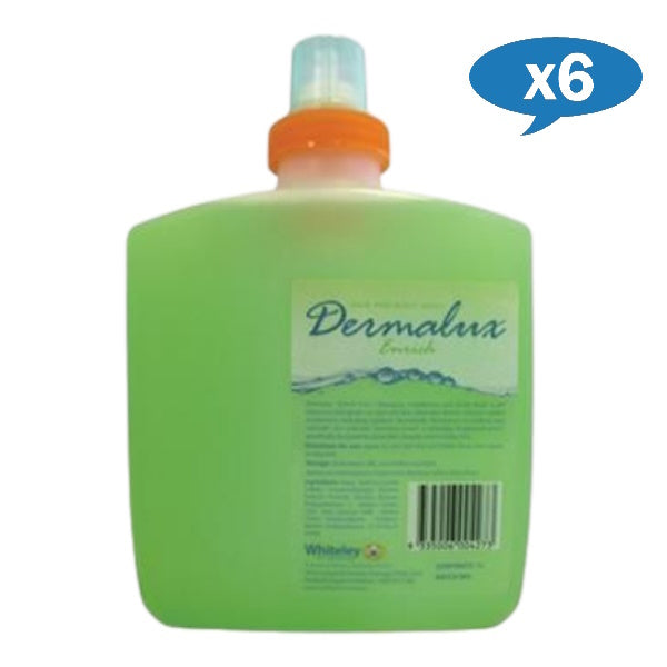 Dermalux Enrich 3-in-1 Face Wash with Green Tea & Cucumber Extract | Gentle Cleansing, Exfoliating & Hydrating | Perfect for Daily Skincare Routine & Sensitive Skin Care